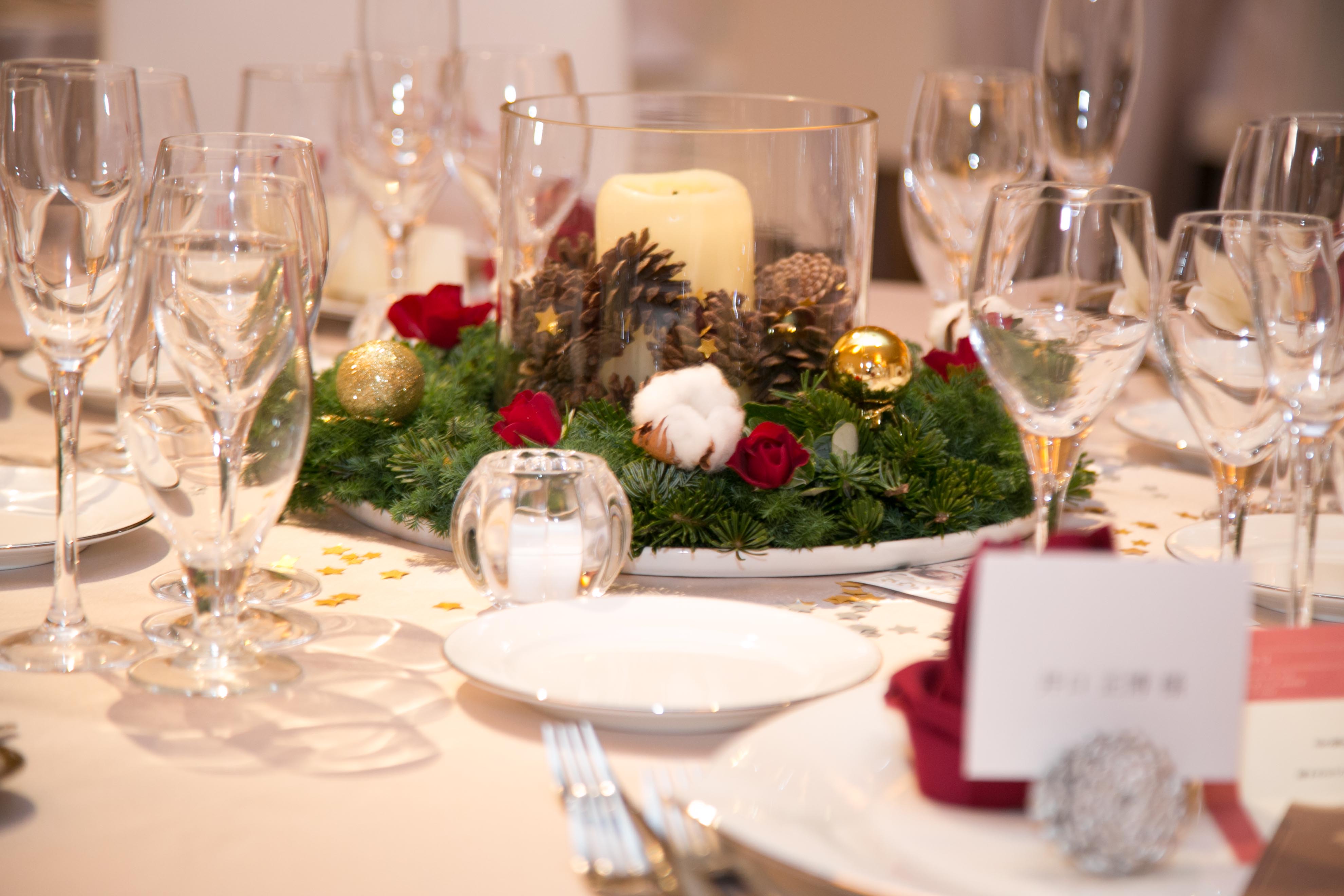 クリスマス装飾* | 鹿児島の結婚式場 | W THE STYLE OF WEDDING（ダブリュー ザ スタイル オブ ウエディング